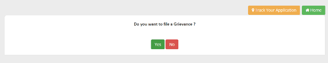 Grievance Application 