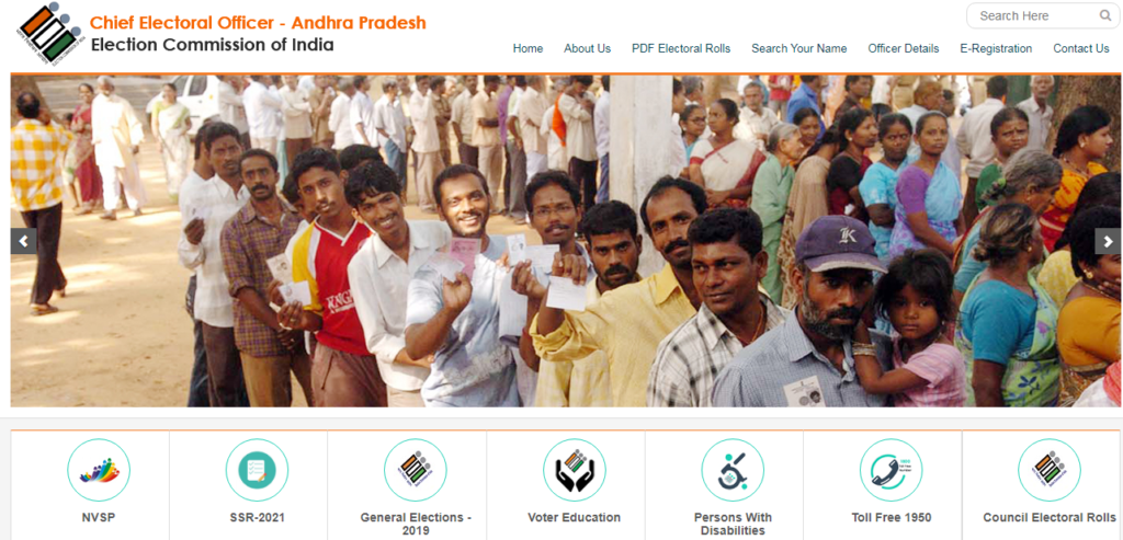 Process to Search Name in Andhra Pradesh Voter List