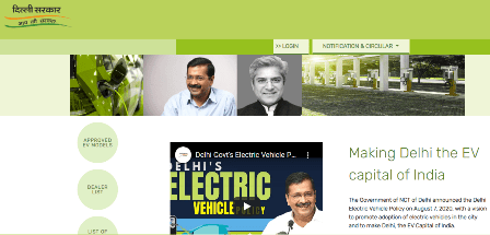 Delhi Electric Vehicle Policy 