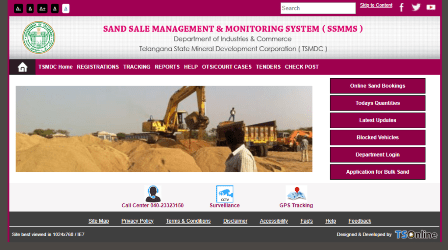 TS Sand Booking