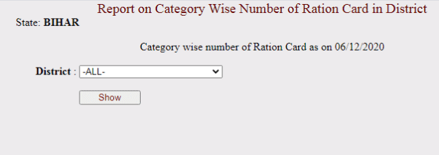 Ration Card Download