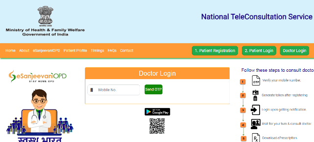 Process To Do Doctor Login