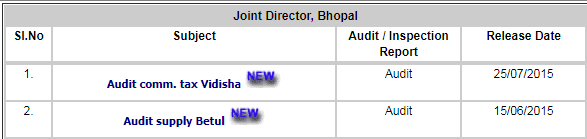 MP Treasury Pay Slip Joint director Bhopal