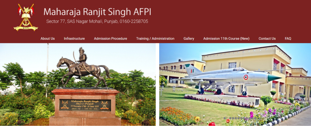 To Search Armed Forces Preparatory Institutes