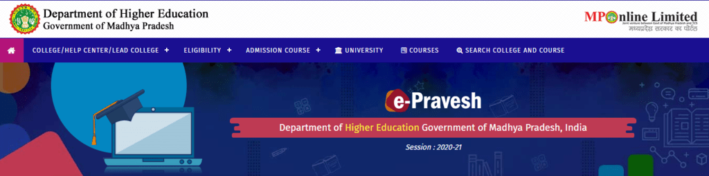 MP EPravesh Portal: Epravesh.mponline.gov.in Registration