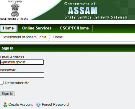 Assam Bhulekh के अंतर्गत आवेदन की प्रक्रिया