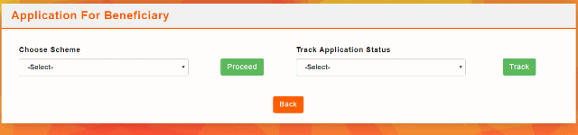 Procedure to Track Your Application For the Scheme