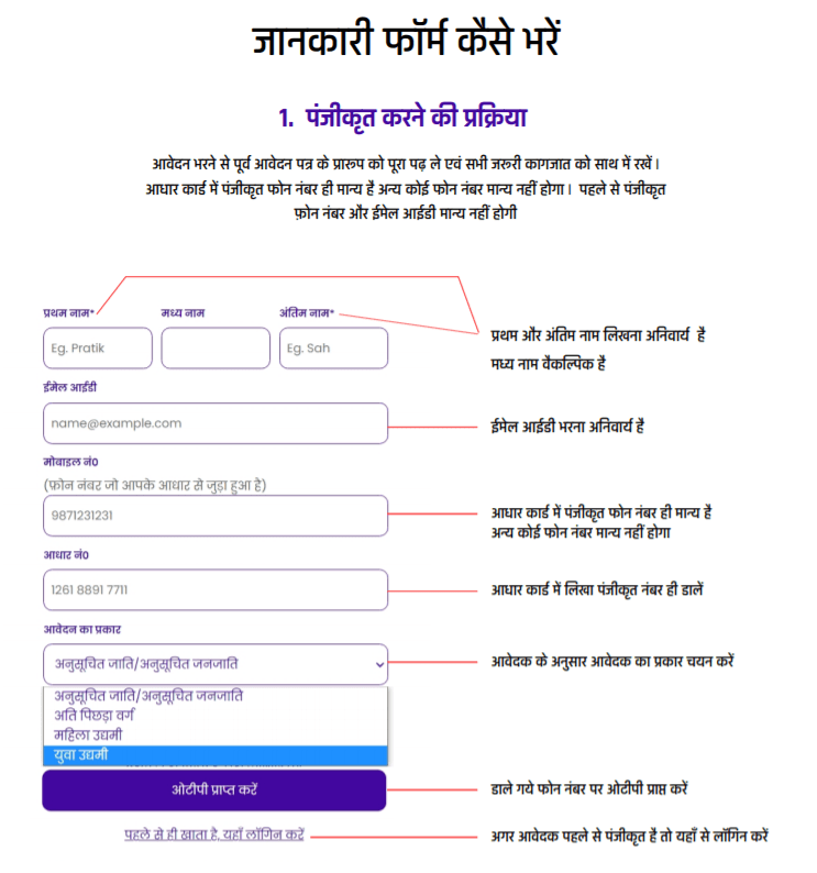 Bihar Mukhyamantri Udyami Yojana User Manual 