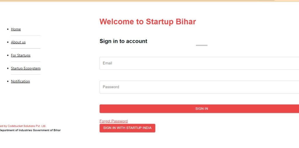 Bihar Startup Policy 