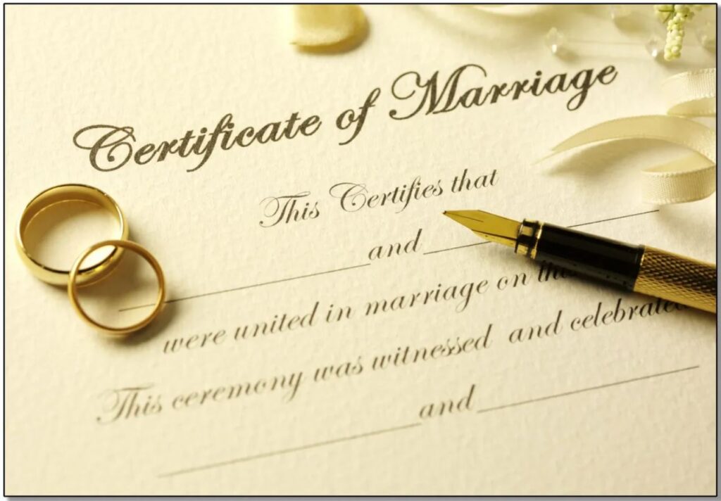 Punjab Marriage Certificate