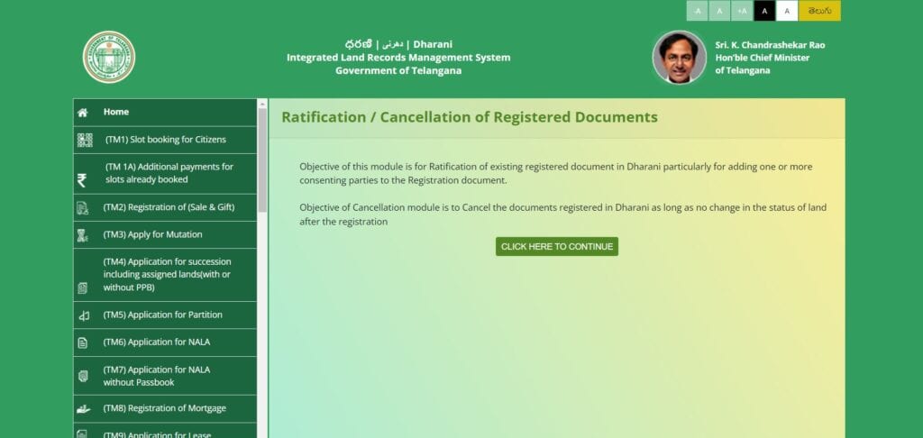 Cancellation of Registered Documents