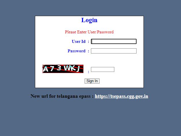 Login Form