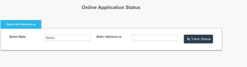 Online Application Status 