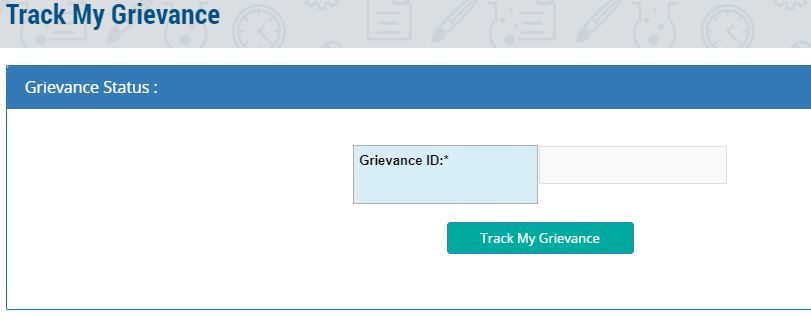 Check Your Grievance Status