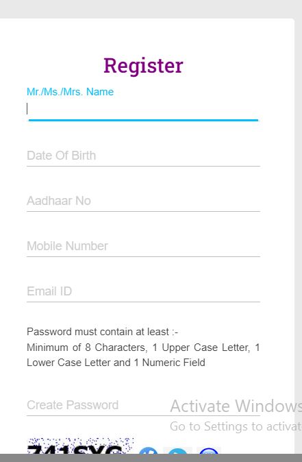 Registration Form