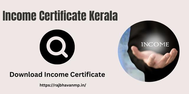 What is Income Certificate Kerala