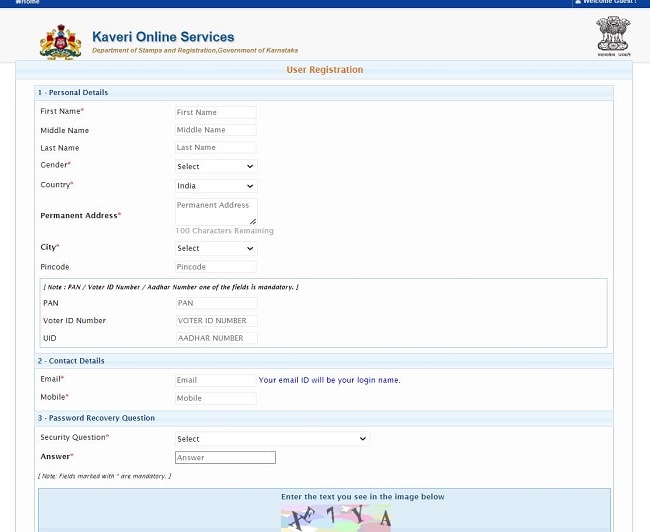 Registration Form