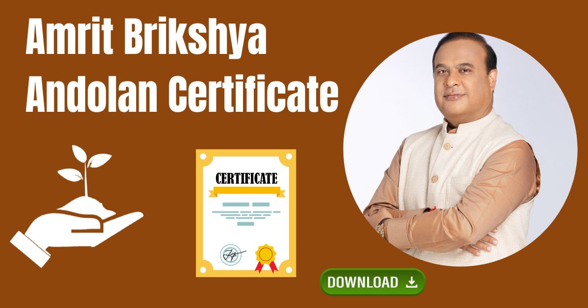 Amrit Brikshya Andolan Certificate