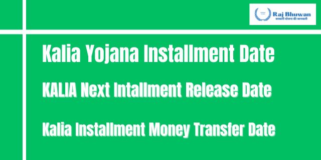 Kalia Yojana Installment Date Online Check 