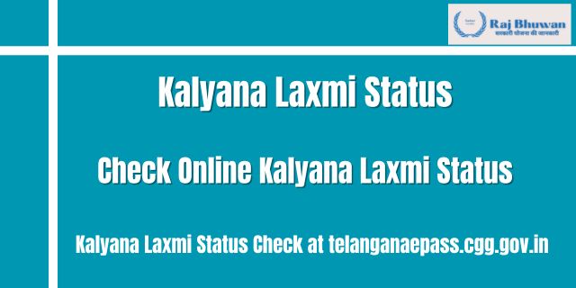 Kalyana Laxmi Status
