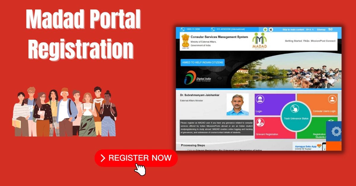 Madad Portal Registration
