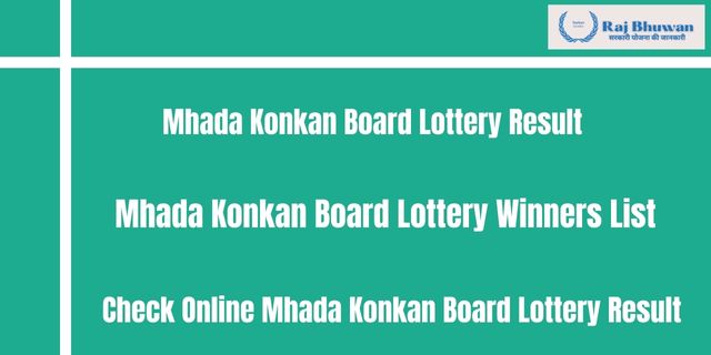 Mhada Konkan Board Lottery Result
