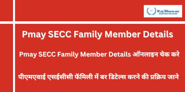 Pmay SECC Family Member Details