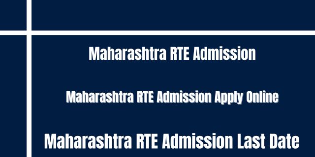 Maharashtra RTE Admission