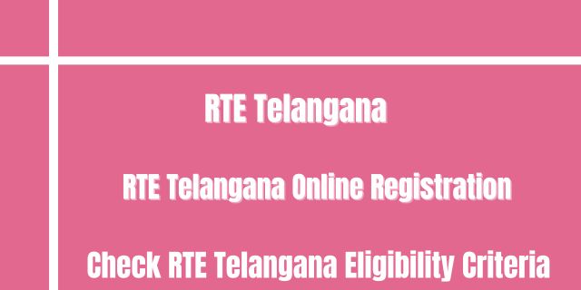 RTE Telangana