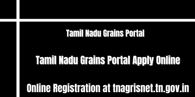 Tamil Nadu Grains Portal