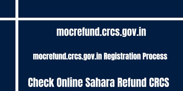 mocrefund.crcs.gov.in 