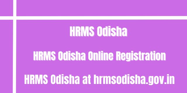 HRMS Odisha