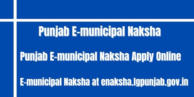 Punjab E-municipal Naksha