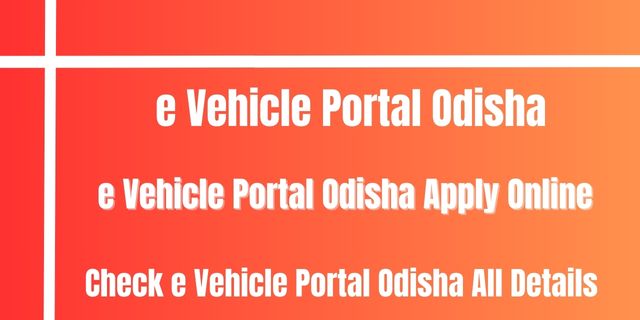 e Vehicle Portal Odisha