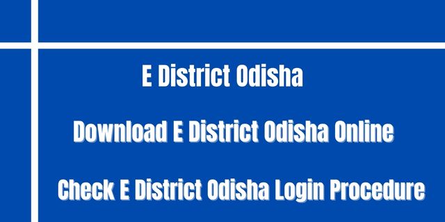 E District Odisha