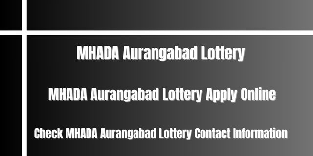 MHADA Aurangabad Lottery