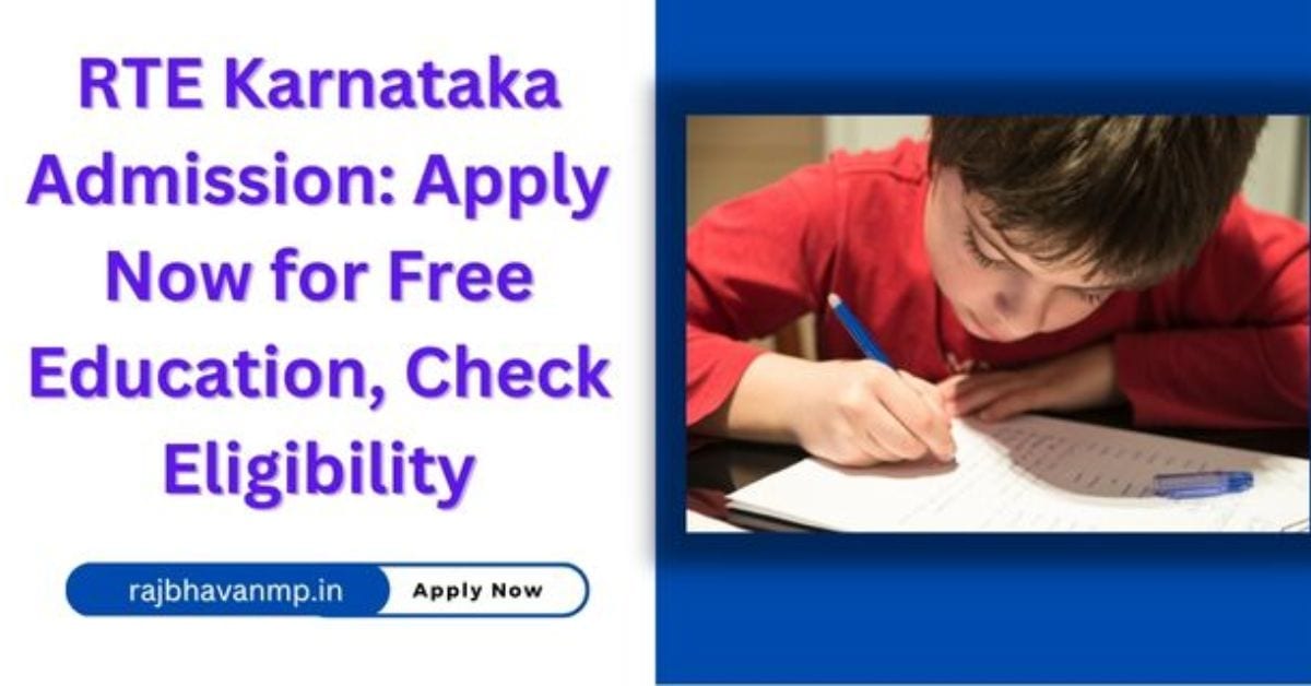 RTE Karnataka Admission