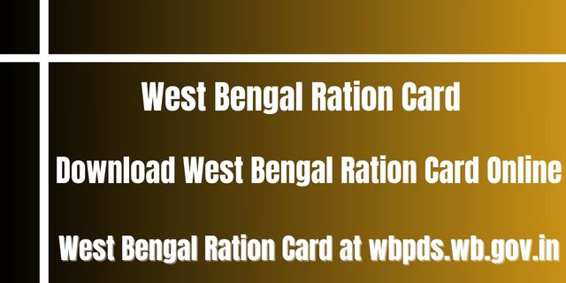 West Bengal Ration Card