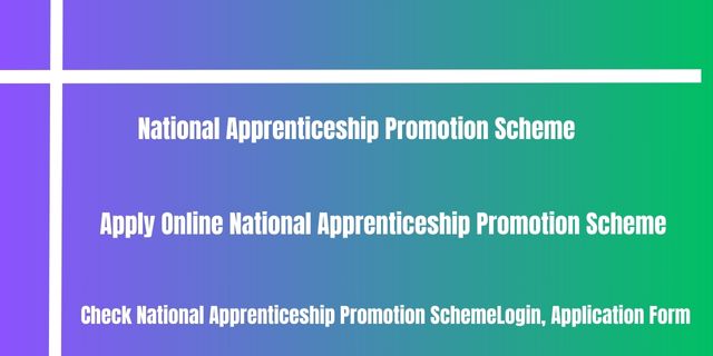 National Apprenticeship Promotion Scheme